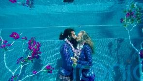 Freediving couple break Guinness World Record for longest underwater kiss