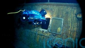 Rare unseen video of dive through Titanic wreckage being released