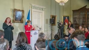 Sturgeon stunned packed room with surprise resignation speech