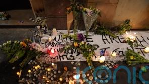 Hundreds gather at candlelit vigil for Brianna Ghey outside DfE building