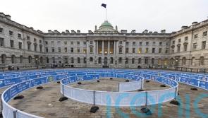 Art lovers in a spin over spiral artworks signposting wider universe