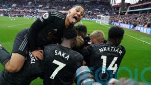 Arsenal get back on track as two late goals clinch win at Aston Villa
