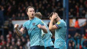 Ashley Barnes stays cool from the spot as leaders Burnley win at Luton