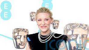 Cate Blanchett among stars wearing ribbons in solidarity with refugees at Baftas