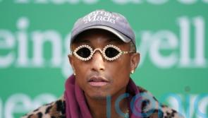 Pharrell Williams, Lewis Hamilton and Alicia Keys appear at Moncler fashion event