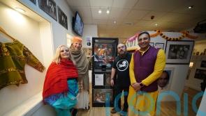 Hare Krishna followers join Beatles fans to mark George Harrison’s 80th birthday