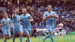 Viktor Gyokeres scores the winner against Sunderland in his 100th Coventry game