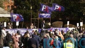Hundreds attend asylum seeker hotel protests and counter demonstration