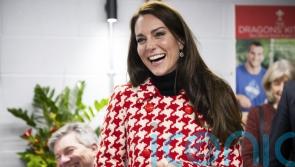 Prince and Princess of Wales support different teams during Six Nations match