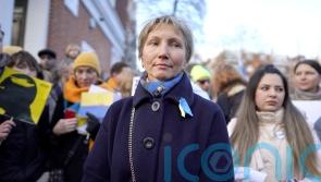 Litvinenko widow brands Putin a war criminal amid Ukraine invasion protest