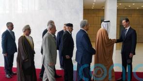 Egypt’s top diplomat in talks with Syrian leader Assad in Damascus