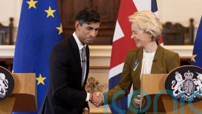 Ursula von der Leyen and ‘dear Rishi’ unveil a new relationship