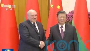 China and Belarus presidents call for Ukraine ceasefire