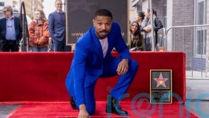 Michael B Jordan’s journey ‘from man to god’ hailed at Walk of Fame ceremony