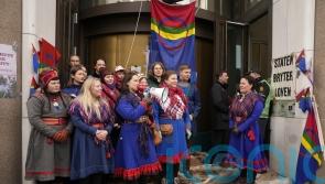 Norway’s government apologises to Sami reindeer herders after protest