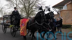 Mourners line streets to say goodbye to Leah Croucher