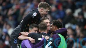 Mark Robins enjoys return to Huddersfield as Coventry run riot