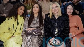 Jessica Alba and Avril Lavigne sit front row at Stella McCartney