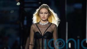 Gigi Hadid and Naomi Campbell walked in Versace’s celebrity-packed LA show