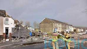 One missing and three in hospital after suspected gas explosion in Swansea