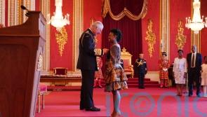 YolanDa Brown receives OBE from King following Commonwealth Day performance