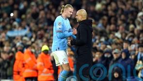 He still has a target – Pep Guardiola laughs off Erling Haaland substitution