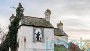 New Banksy artwork appears on derelict farm building before being destroyed