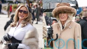 Carol Vorderman and Camilla among stylish celebs at Cheltenham Festival