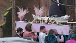 Mourners wear pink at funeral for park stabbing victim Brianna Ghey