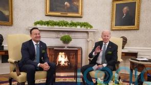 Varadkar meets Biden at White House for St Patrick’s Day talks
