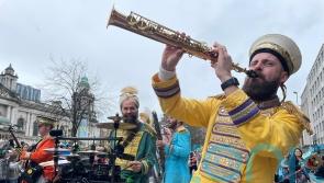 Musical theme as thousands attend St Patrick’s Day parade in Belfast
