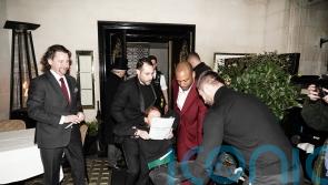 Climate activists carry out sit-down protest at high-end London restaurant