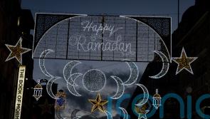 Sadiq Khan switches on UK’s first ever Ramadan lights in London
