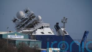 Ship tipping in dry dock and injuring 33 people was ‘so scary’, worker says