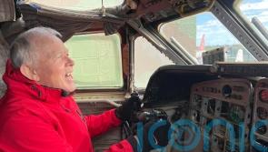Care home residents surprised with trip to see planes they flew as RAF pilots