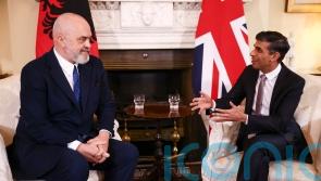PM tells Rishi Sunak he wants Albanians in UK to feel ‘honoured’