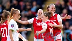 Arsenal thrash rivals Tottenham to boost Women’s Super League title hopes