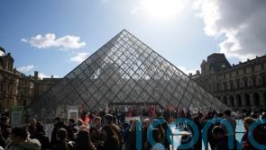 Louvre staff block entrances as part of pension protest