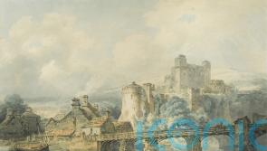 JMW Turner painting of Chepstow Castle sold at auction for more than £90,000