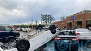 Homes damaged as tornado hits Arkansas capital