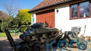 Engineer who was bored in retirement builds remote control tank and transporter