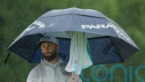 Jon Rahm not giving up hope of reigning at the end of a rain-affected Masters