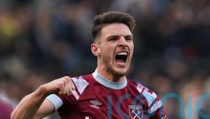 Declan Rice believes two more wins will be enough to keep West Ham up