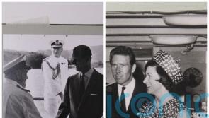Photo album that documented two royal visits in the 1960s going under the hammer