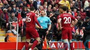 Refereeing body PGMOL to investigate Andy Robertson’s clash with linesman