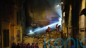 Eight missing after fiery collapse of building in Marseille