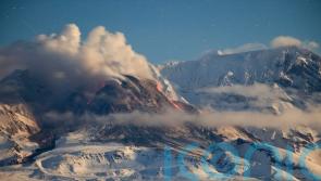 Russian villages engulfed in ash after volcanic eruption