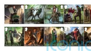 New stamps issued to celebrate story of Robin Hood