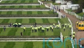 Protestors cause delay to start of the 175th Grand National at Aintree