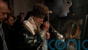 Orthodox patriarch marks Easter on Turkish island